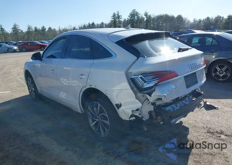 2021 Audi Q5 Sportback Premium 45 Tfsi Quattro S Tronic из США, поврежденный, VIN WA14AAFY2M2069228